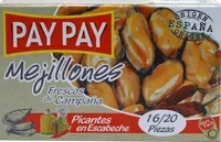 Pay Pay Muscles in spicy paprika sauce 115g