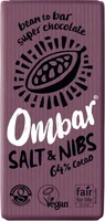 Ombar Salt & Nibs 64% Cacao 70g