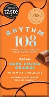 Rhythm 108 Dark Cocoa Orange Bar 100g