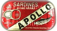 Sardines in vegetable oil
