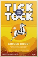 Tick Tock Ginger Boost 20 bags 36g