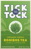 Tick Tock Organic Rooibos Green Tea Loose Leaf tea 100g