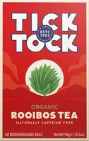 Tick Tock Organic Rooibos Tea 40 bags 90g