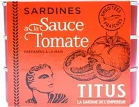Titus sardines in tomato sauce 3 pack 375g