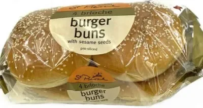 6 Brioche Burger Buns