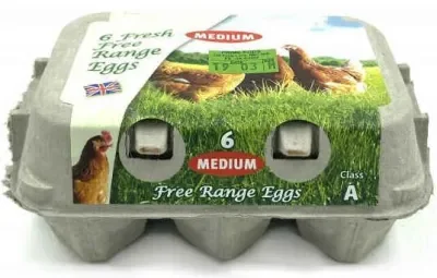 Free Range Eggs X 6