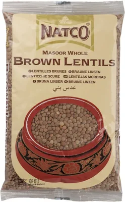 Natco Brown Lentils 2kg