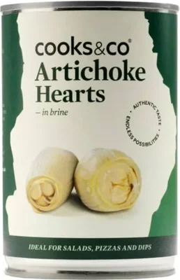 Cooks & Co Artichoke Hearts 2 X 400g