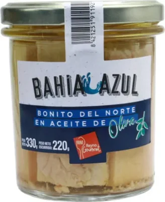 Bahia Azul Tuna in Olive Oil 220g