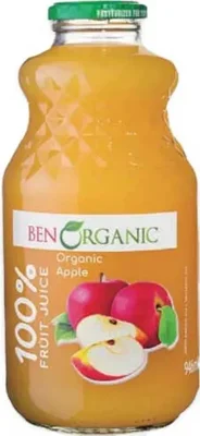 Ben Organic Apple Juice 946ml