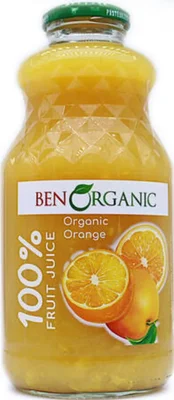 Ben Organic Orange Juice 946ml