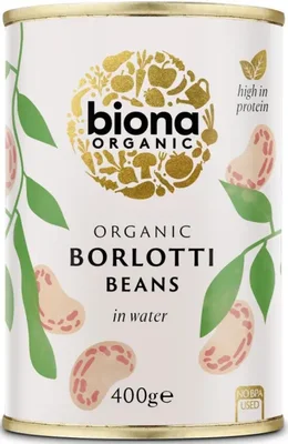 Biona Organic Borlotti Beans 400g