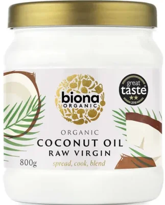 Biona Organic Raw Virgin Coconut Oil 800g