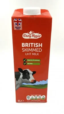 British skinned milk