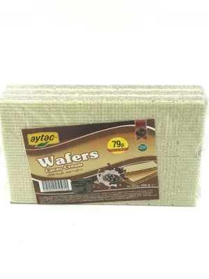 Cacao cream wafers