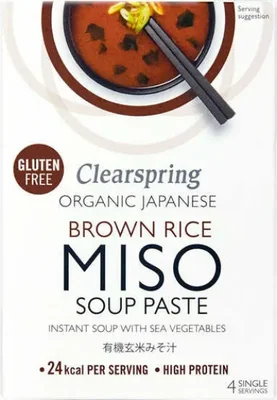 Clearspring Brown Rice Instant Miso Soup Paste
