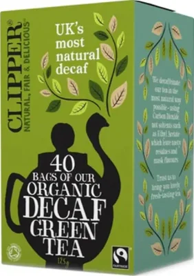 Clipper Organic Decaf Green Tea 80g
