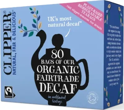 Clipper Organic Decaf Tea 80 Bags