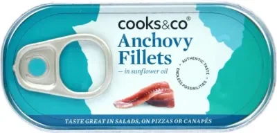 Cooks and co anchovy fillets 3 pack 150g
