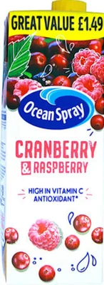Cranberry & Raspberry Juice 1l