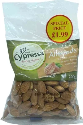 Cypressa Almonds 200g