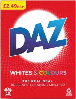 Daz Whites & Colours Laundry Powder 650g