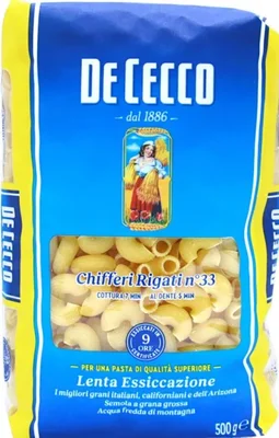 De Cecco Pasta chifferi rigati 1kg