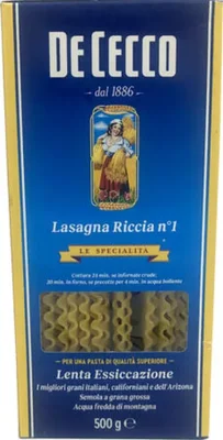 De Cecco Lasagna Riccia n*1 500g
