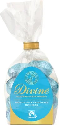 Divine Milk Chocolate Mini Eggs 152g