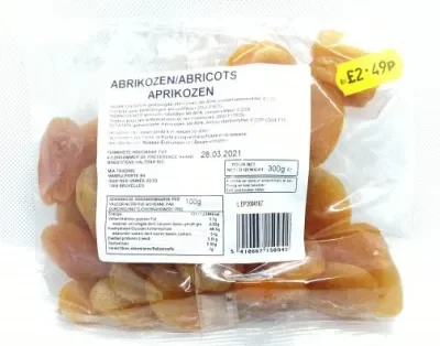 Dried apricots 300g