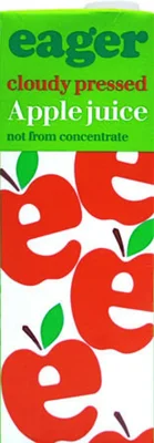 Eager cloudy pressed apple Juice 1l