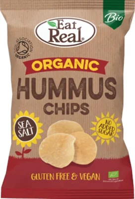 Eat Real Sea Salt Hummus Chips 45g