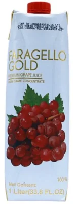Faragello gold premium grape juice 1L