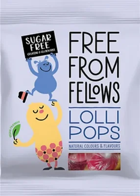 Free From Fellows Lollipops 60g