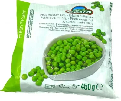 Frozen peas 430g