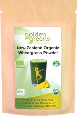 Golden Greens Organic Wheatgrass Powder 100g