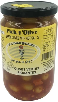 Green Olives Hot Sauce 450g