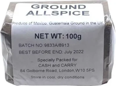 Ground All Spice 100g