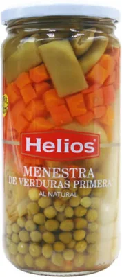 Helios preserved mixed vegetables