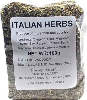Italian Herbs 100g