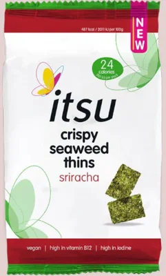 Itsu Sriracha Crispy Seaweed Thins 5g