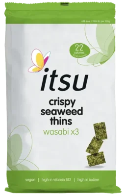 Itsu Wasabi Crispy Seaweed Thins 5g