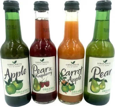 James White Organic 4 X 250ml