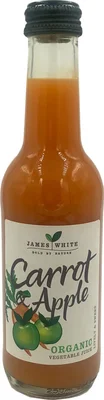 James White Organic Carrot & Apple 250ml