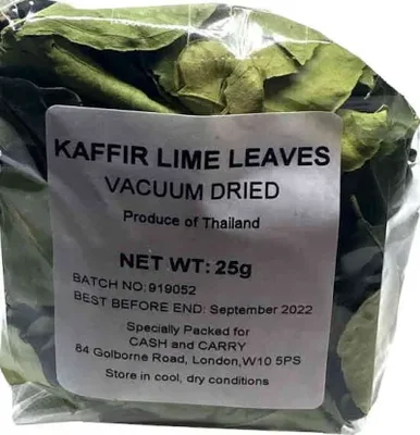 Kaffir Lime Leaves 25g