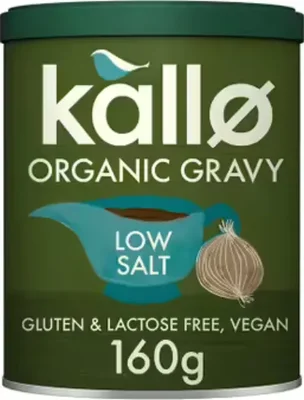 Kallo Organic Gravy Low Salt 160g