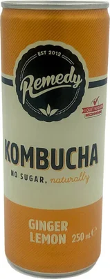 Remedy Kombucha Ginger Lemon 250ml