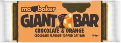 Ma Baker Chocolate & Orange 100g