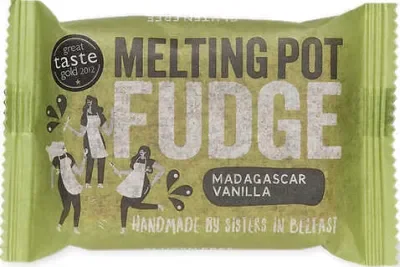 Melting Pot Fudge  Madagascar Vanilla  90g