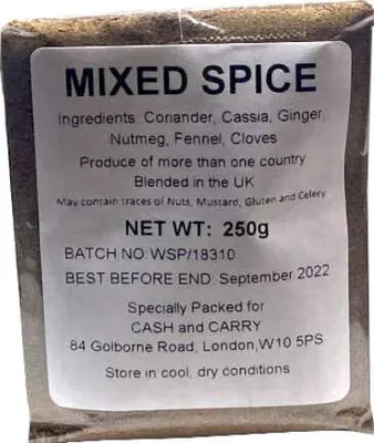 Mixed Spice 250g